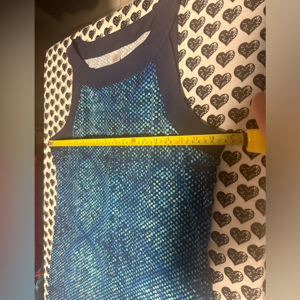 Blue Sleeveless Dress size L in excellent condition - Picture 9 of 12